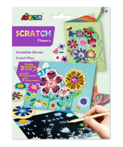 Karckép üdvözlőkártya készítő, Virágok Avenir