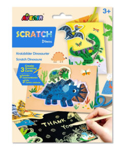 Karckép üdvözlőkártya készítő, Dinoszauruszok Avenir