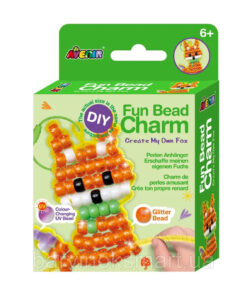 Gyöngyfigura fűző készlet színváltó gyöngyökkel, Róka Avenir