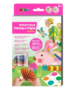 Akvarell festő és origami készlet, A kertben Avenir