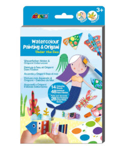 Akvarell festő és origami készlet, Óceán Avenir