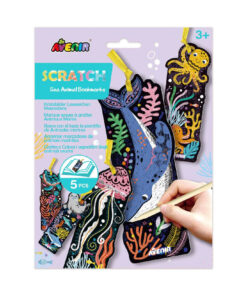 Karckép könyvjelző készítő készlet, Tengeri állatok Avenir