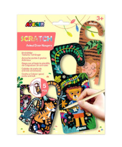 Karckép kilincs akasztó készítő készlet, Állatok Avenir