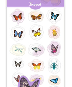 Viaszpecsét matricák, Rovarok Avenir