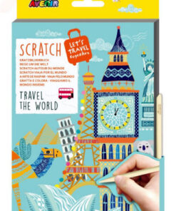 Karckép könyv A5-ös méretű, Utazás a világ körül Avenir