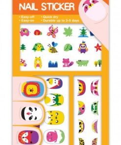 Körömmatrica szett, Állatok Avenir