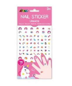 Nagy körömmatrica szett, Unikornisok Avenir