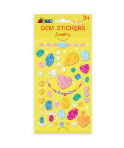 Csillogó kövek matrica készlet, Ékszerek Avenir