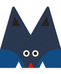 Állatdekor betű - M - Graphic animal letter