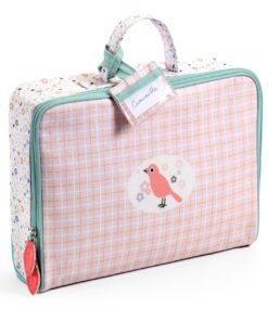 Bababőrönd - Világos kockás - Suitcase