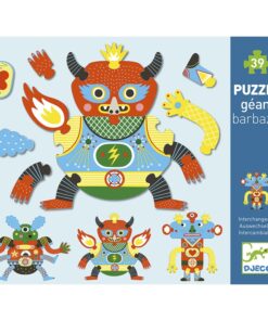 Óriás puzzle - SzörnyElek, 39 db-os - Barbazul