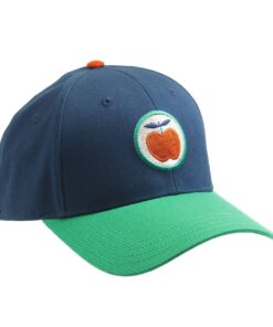 Baseball sapka - Hímzett Alma mintás - Red apple