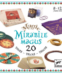 Bűvészkészlet - Csodállatos, 20 trükk - Mirabile magus - 20
