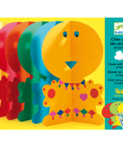 Matricázó képkészítés - 10 madár - Create with stickers 10 birds