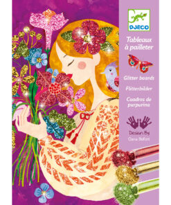 Csillámkép készítés - A virágok illata - The scent of flowers