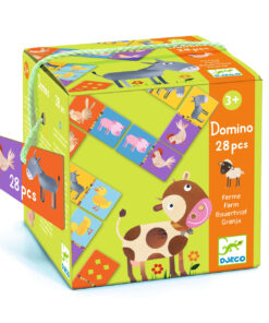 Domino játék - Tanya, 28 db-os - Farm