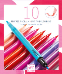 Ecsetfilc készlet - 10 édes szín - Sweet colors