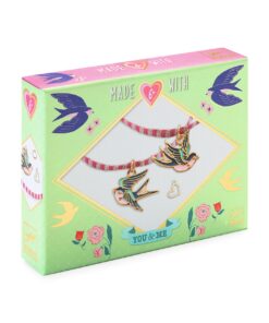 Ékszerkészítő készlet - Páros madarak - Bird Ribbons