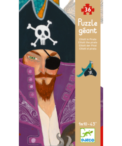Óriás puzzle - Kalóz Éliás, 36 db-os - Elliott the pirate