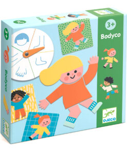 Fejlesztő játék - Testrészek, bingó - Bodyco