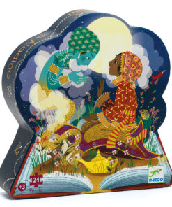 Formadobozos puzzle - Aladdin, 24 db-os - Aladdin