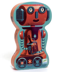 Formadobozos puzzle - Bobirobi, 36 db-os - Bob the robot