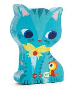 Formadobozos puzzle - Cicus és barátai, 24 db-os - Pachat and his friends