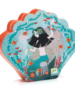 Formadobozos puzzle - Gyöngyhalász lányka, 54 db-os - Aquadic paradise