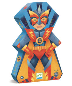 Formadobozos puzzle - Szuperhős, 36 db-os - Laser boy