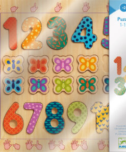 Formaillesztő, formaberakó - 1-től 10-ig kirakó - 1 to 10