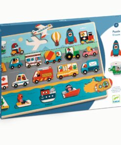 Formaillesztő, formaberakó - Járműpark - Puzzlo Vroom