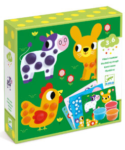 Gyurmaformázós képkészítés - Gyurma gombok - Dough circles