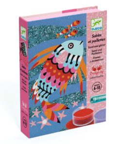 Homokkép készítés - Szivárványos halak - Fish rainbows