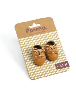 Játékbaba cipő - Barna cipőcske - Brown shoes