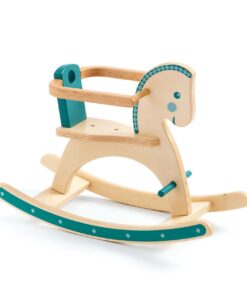 Játékbaba kiegészítő, bababútor - Baba hintalova - Rocking horse