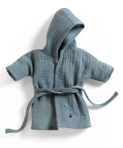 Játékbaba ruha - Fürdőköpeny - Bathrobe