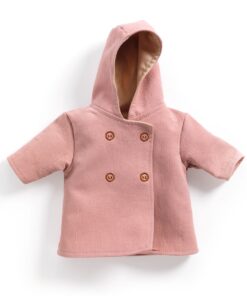 Játékbaba ruha - Kapucnis kabát - Hooded coat