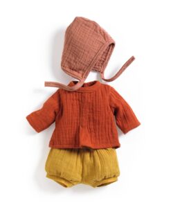 Játékbaba ruha - Mandarin nyári szett - Mandarine