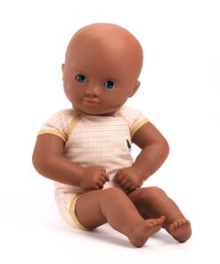 Játékbaba - Sárga, 32 cm - Yellow