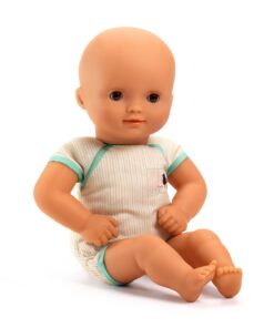 Játékbaba - Zöldike, 32 cm - Green