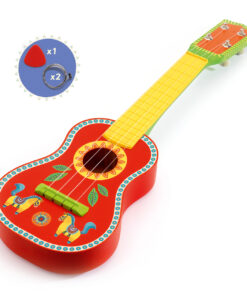 Játékhangszer - Kis gitár, 4 húros - Ukulélé