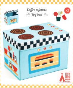 Játéktároló ülőke - Játék tűzhely - Cooker