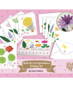 Képeslap készlet borítékkal - Emma writing set