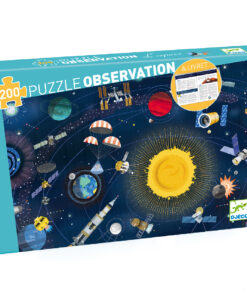 Megfigyeltető puzzle - A világűr, 200 db-os - The space + booklet