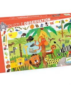 Megfigyeltető puzzle - Dzsungel, 35 db-os - Jungle