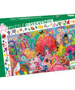 Megfigyeltető puzzle - Riói karnevál, 200 db-os - Rio Carnival