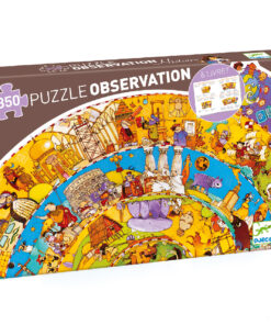 Megfigyeltető puzzle - Történelem, 350 db-os spirál puzzle - History + booklet