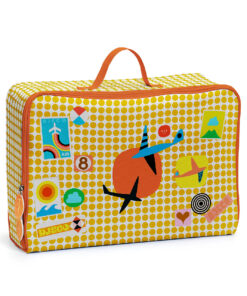 Kis textil bőrönd - Repülős - Graphic suitcase