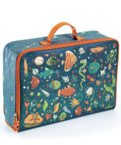 Kis textil bőrönd - Vicces halak - Fishes suitcase