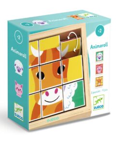 Kockakirakó - Állatkipörgető - Animoroll